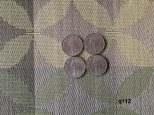 日本コイン　1972年札幌オリンピック大会記念コイン１００円　４枚