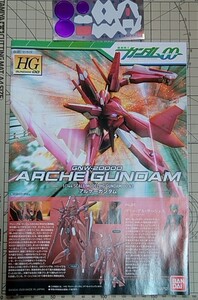 HG　アルケーガンダム　説明書　ステッカー