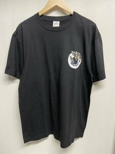 【EXAMPLE エグザンプル】 ex24ss-tp-0013 MONSTER ROUND LOGO TEE モンスターラウンドロゴ ブラック コットン XL ストリート 2408oki k