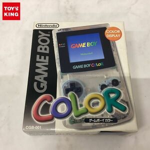 1円〜 ゲームボーイカラー CGB-001 クリア 本体