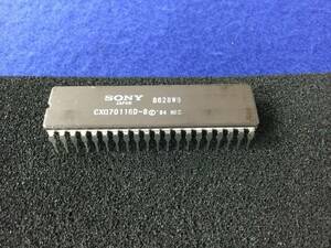 CXQ70116D-8【即決即送】ソニー　16-Bit 8MHz MPU [46TgK/299449M] Sony 16-Bit 8MHz MPU　１個 