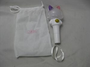 【同梱可】中古品 アーティスト ME:I ミーアイ ペンライト　OFFICIAL LIGHT STICK ミャイ 動作品