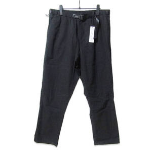 未使用 BAL バル イージーパンツ BAL-2105 COTTON TWILL PLEATED TROUSER ブラック 黒 3 タグ付き 27108118