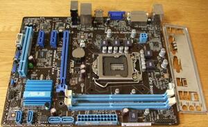 ASUS INTEL H61 LGA1155 MicroATXマザー P8H61-M LX2 R2.0 即決! 44_055