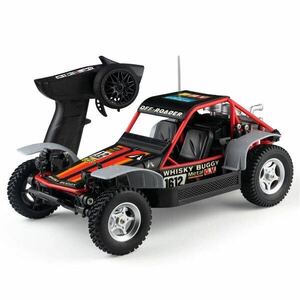 セール赤 バッテリー2本 SG1612 WHISKY BUGGY WPL 1/16 WP-14 Desert Patrol Vehicle 砂漠パトロールトラック 4WD バギー RC ラジコン RTR