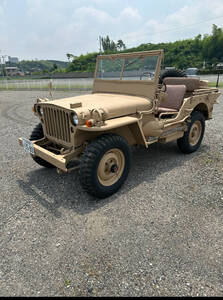 値下げ交渉可　アメ車であれば交換考えます。Willys jeep細かい箇所まで整備済み　かなり調子良いです。　車検残りあり。