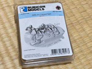 ルビコンモデル 1/56 ドイツ兵 メタルフィギュア 5体 SdKfz 251ausf C 用 No.2 rubicon models 28mm