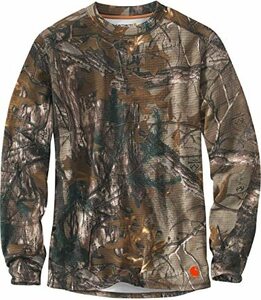 カーハート　Realtree　暖ロンT　森林迷彩　M　●新品　セール！