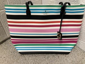 AZ-551.【並行輸入品】Kate Spade Karla Beech Street Tote Multi-Color ケイトスペード ビーチストリート トートバッグ