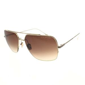 良好◆DITA ディータ サングラス◆AVOCETNDW42431 ゴールドカラー ユニセックス メガネ 眼鏡 サングラス sunglasses 服飾小物