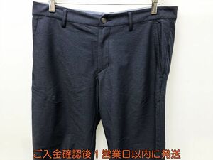 【1円】ゴルフ adidas アディダス ロングパンツ ネイビー系 (サイズ32×32) ゴルフウェア N06-027tm/F3