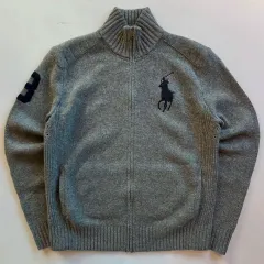 【雷市場（ポンジャン）商品韓国直送】 ポロ Ralph Lauren(ラルフローレン) ビッグ ポニー ジップアップ