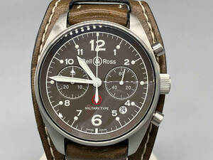 BELL＆ROSS ／126.M ヴィンテージクロノグラフ／自動巻き式 腕時計