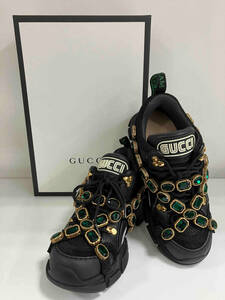 GUCCI ビジュースニーカー 537153 フラッシュトレック ブランド メンズ レディース グッチ ブラック 店舗受取可