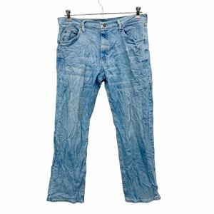 Wrangler デニムパンツ W34 ラングラー ライトブルー メキシコ製 古着卸 アメリカ仕入 2405-1056