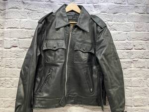 Protech LEATHER APPAREL レザージャケット 表記サイズ36 ブラック 店舗受取可