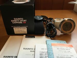 スントSuunto Ambit3 Sport HR Monitor Running GPS Unit Sapphire