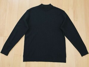 【良品】UNITED TOKYO＊モックネックセーター＊黒＊3