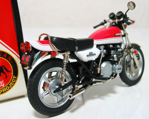 絶版マルサン鉄馬プロジェクト1/18スケールあいつとララバイ研二ZⅡカワサキZ2KAWASAKIZ750ダイキャスト(検ミニチャンプスマイルストーン)