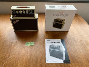 【送80サイズ】 Fender フェンダー　mini Tone Master　ミニトーンマスター ミニアンプ ※ 動作確認OK