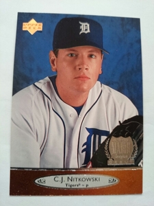 ★来日外国人 ニコースキー 福岡 ソフトバンク ホークス CJ NITKOWSKI MLB UPPER DECK 1996 UD DETROIT TIGERS デトロイト・タイガース