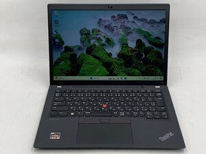 Lenovo ThinkPad X13 Gen 2 IRカメラ顔認証 13.3型IPS液晶 高解像度WQXGA1920x1200 AMD Ryzen 5 PRO 5650U(6コア/12スレッド) NVMeSSD