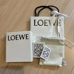 LOEWE 空箱&ショッパー&リボン&巾着&取扱説明書