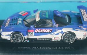 エブロ 1/43 RAYBRIG スーパーGT2005 レイブリック NSX