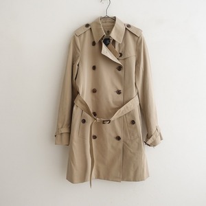 //バーバリー BURBERRY *ウールライナー付きトレンチコート*36ジャケット綿コットンアウターベージュツイル(jk1-2310-243)【70K32】