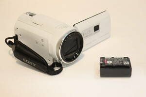 中古　美品　SONY HDビデオカメラ Handycam HDR-PJ670 ホワイト　60サイズ　高知県高知市　動作確認済み