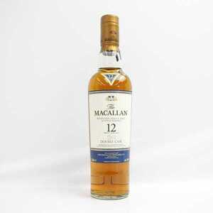 1円~MACALLAN（マッカラン）12年 ダブルカスク 旧 ハーフボトル 40％ 350ml N24F150031