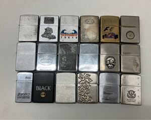 #15234おまとめ 18点 ZIPPO ジッポ オイルライター 喫煙具 喫煙グッズ 火花確認 12点　火花未確認6点 ライター