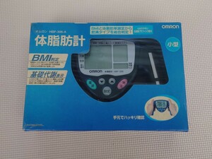 オムロン 体脂肪計 HBF-306-A OMRON ブルー 小型