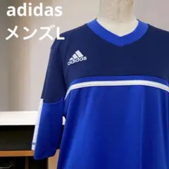 adidas スポーツテイシャツ　メンズL