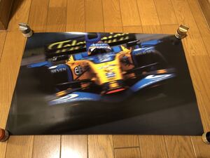 ●新品ポスター●フェルナンド・アロンソ●マイルドセブン・ルノー　R26●F1GP●2006年