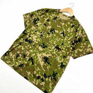 陸上 自衛隊 ☆ 陸自迷彩 カモフラ 半袖 メッシュ Tシャツ LL 春夏 戦闘服 トレーニング サバイバルゲーム キャブクロージング■S1614