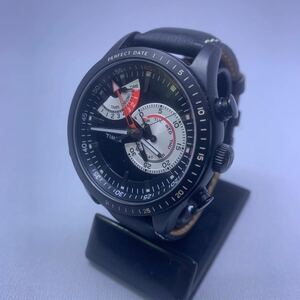 O【売り切り】美品TIMEX 腕時計 クロノタイマー TW2P72600タイメックス 不動品