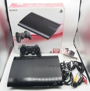 X1198 SONY ソニー PlayStation3 本体 プレイステーション3 CECH-4000B 簡易動作OK 初期化済