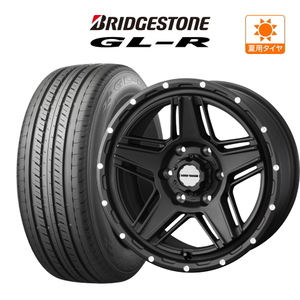 200系 ハイエース ホイール 4本セット ウェッズ マッドヴァンス 07 BRIDGESTONE GL-R 215/65R16