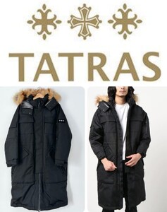 新品国内正規　TATRAS　ボルゴノーム　BORGOGNONE/ダウンジャケット/mtla20a4108-d/ロング丈マウンテンパーカーダウンコート