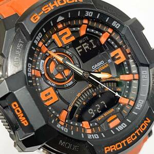 ♪ 稼動品 CASIO カシオ G-SHOCK ジーショック SKY COCKPIT スカイコックピット GA-1000-4A 腕時計 クオーツ アナデジ 多機能 