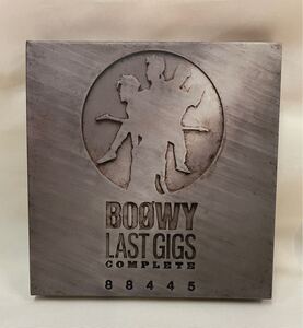 "LAST GIGS" COMPLETE - BOWY　CD 2枚組 氷室京介 布袋寅泰 松井常松 高橋まこと