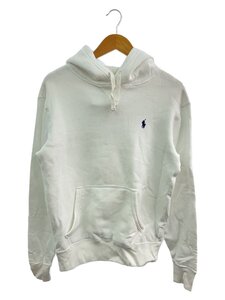 POLO RALPH LAUREN◆パーカー/XS/コットン/WHT/無地//