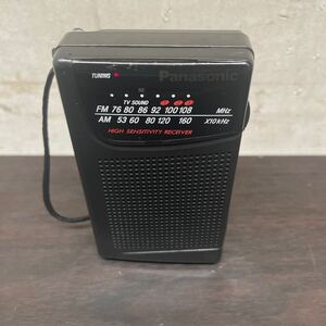 昭和レトロ　Pasonic TV・AM・FM ポケットラジオ　RF-55