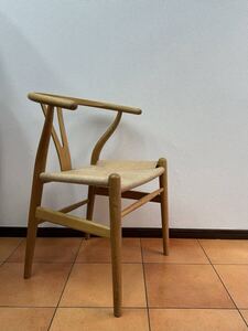 【張替え済①】Yチェア オーク材 CH24 ウェグナー wegner カールハンセン＆サン Carl Hansen & Son 北欧 デンマーク ダイニングチェア