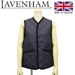 LAVENHAM (ラベンハム) WMS SLJ3166 THORNHAM 22 RC ソーンハム ウィメンズ キルティングベスト G96 SUFFOLK NAVY イギリス製 LH007 08