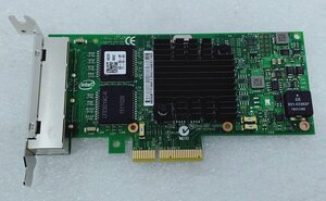 ●DELL純正 ギガビット対応 4ポートNIC [DP/N:0T34F4] [PCI-Express/ロープロファイル] QFE LAN Adapter [Intel OEM]