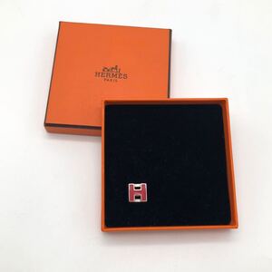 HERMES エルメス トップ キューブ シルバー レッド ※ネックレス欠品 P164