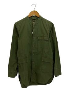 Nigel Cabourn◆長袖シャツ/44/コットン/グリーン/無地/80330010010//