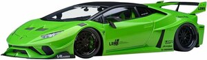 AUTO art 79128 1/18 リバティーウォーク LB‐シルエット ワークス ランボルギーニ ウラカン GT （パール・グリーン）